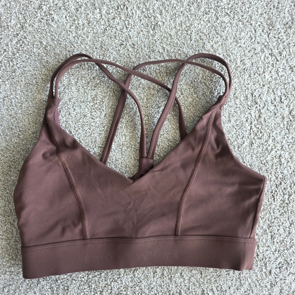 Ryderwear Strappy Cocoa Sports Bra